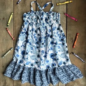 Sweet floral maxi dress. EUC- Size 18mo